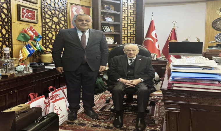 Başkan Gök'ten MHP Lideri Devlet Bahçeli'ye Ziyaret