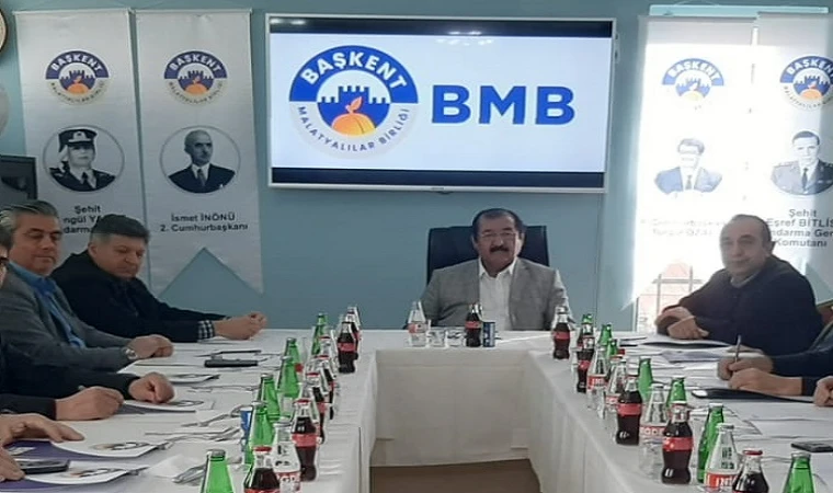 Başkent’te Malatya İçin Birlik ve Dayanışma Mesajı