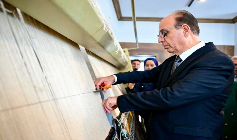 Halının Son İlmeği Başkan Geçit’ten