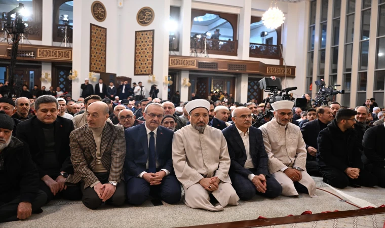 Malatya’da Miraç Kandili Manevi İklimde İdrak Edildi