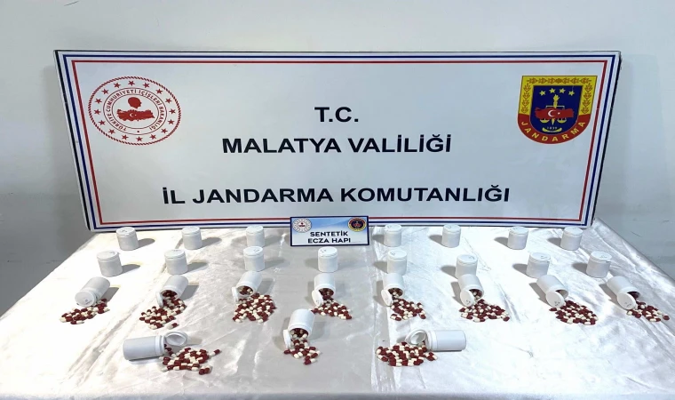 Malatya’da Sentetik Ecza Operasyonu: 2 Gözaltı
