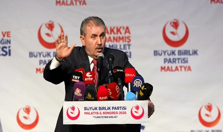 Destici, Malatya’da İlk Kongremizi Yapmanın Gururunu Yaşıyoruz”