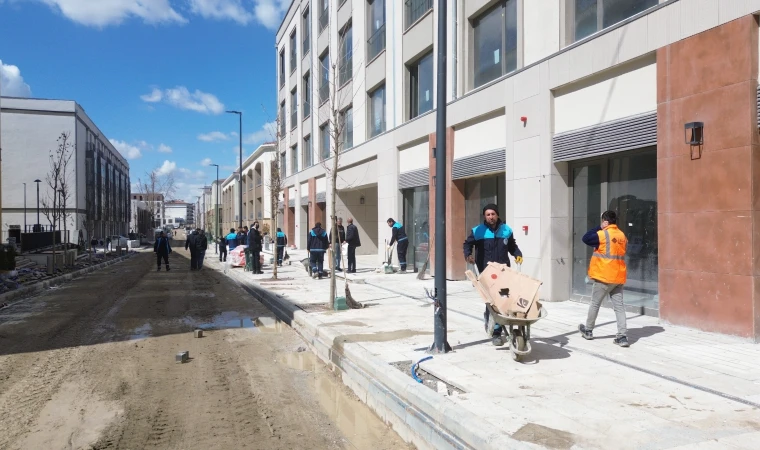 Akpınar’da Çarşı Temizlik Çalışmaları Başladı