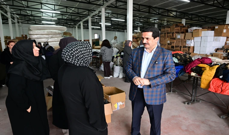 Başkan Taşkın: “12 Ay Yardımlarımızı Sürdürüyoruz”