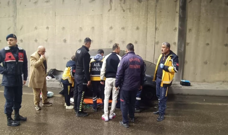 Malatya’da Erkenek Tünelinde Kaza: 1 Yaralı