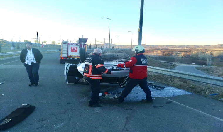 Malatya’da Trafik Kazası 3 Yaralı