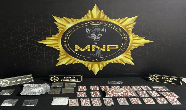 Malatya’da Uyuşturucu Tacirlerine Darbe 8 Tutuklama