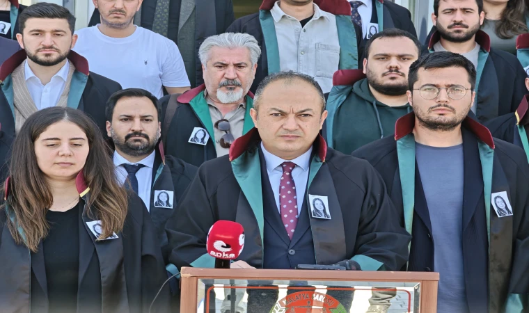 Malatya’da Avukatlar’dan Saldırıya Sert Tepki!