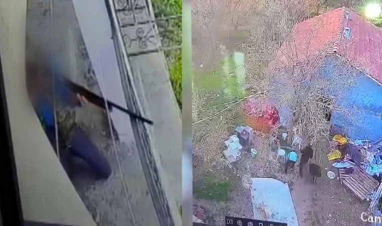 Malatya’da Komşu Kavgasında Tüfekli Saldırı Kamerada!