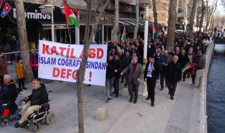 Malatya’da Mescid-i Aksa İçin Yürüyüş