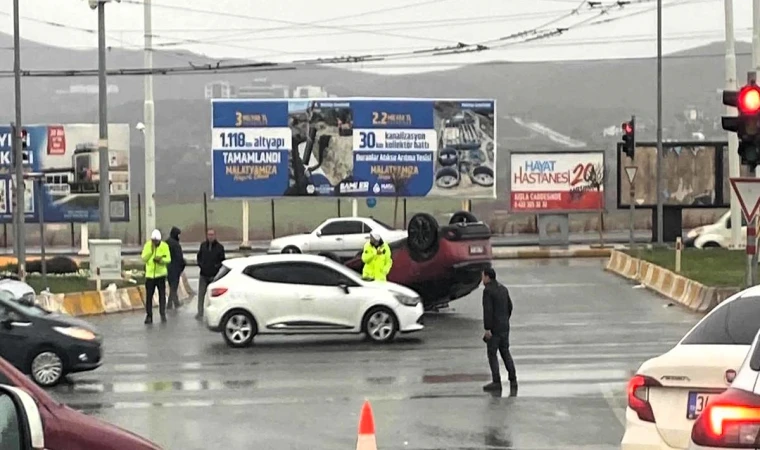 Malatya’da Trafik Kazaları 3 Yaralı