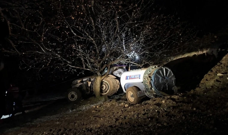 Malatya’da Traktör Kazası 1 Ölü