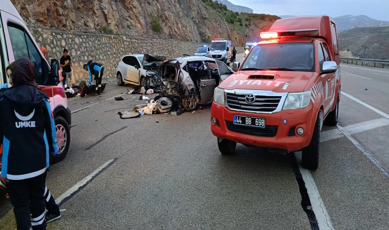 Malatya’da Feci Kaza: Biri Çocuk 9 Yaralı