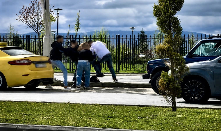 Malatya’da Trafikte Tekme Tokat Kavgası Kamerada