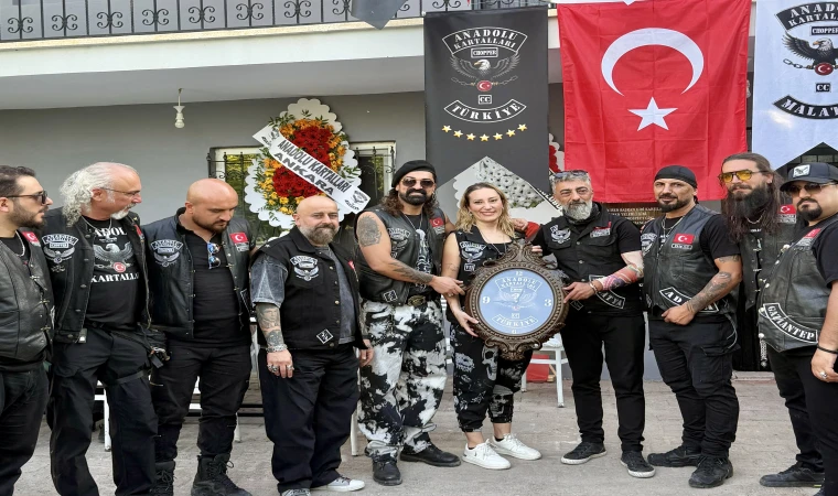 Anadolu Kartalları Chopper Kulübü Malatya’da Teşkilatlandı