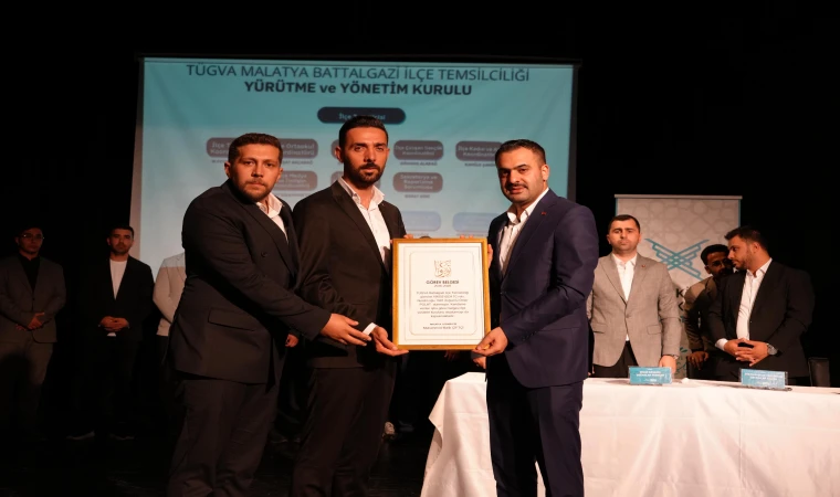 Battalgazi’de TÜGVA’da Görev Değişimi