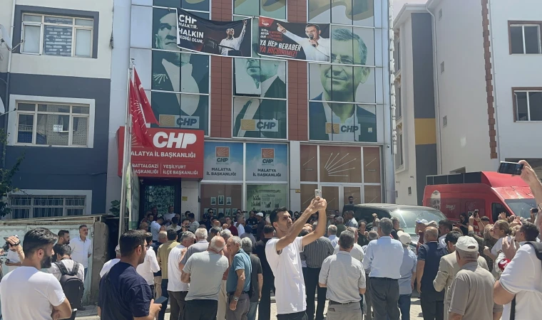 CHP Malatya Teşkilatında Gergin Dakikalar!