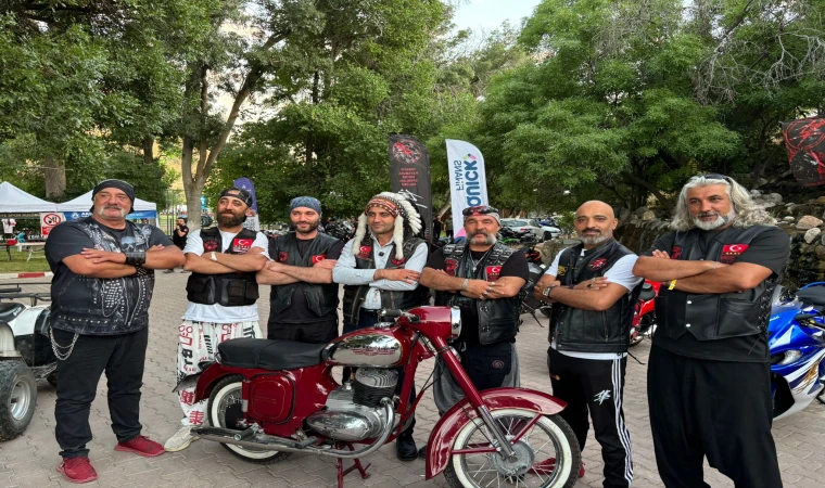 Malatya Akçadağ’da Motofest Demir Atları Rüzgarı