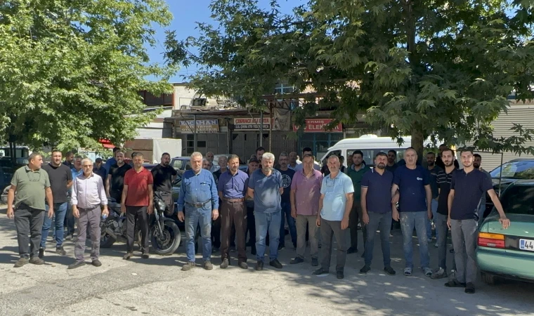 Malatya’da Sanayi Esnafı Tahliye Kararına Tepkili!