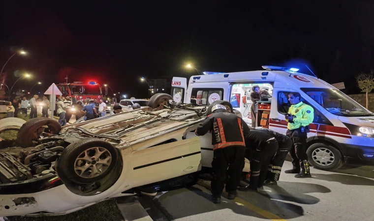 Malatya’da Trafik Kazası Ağır 2 Yaralı