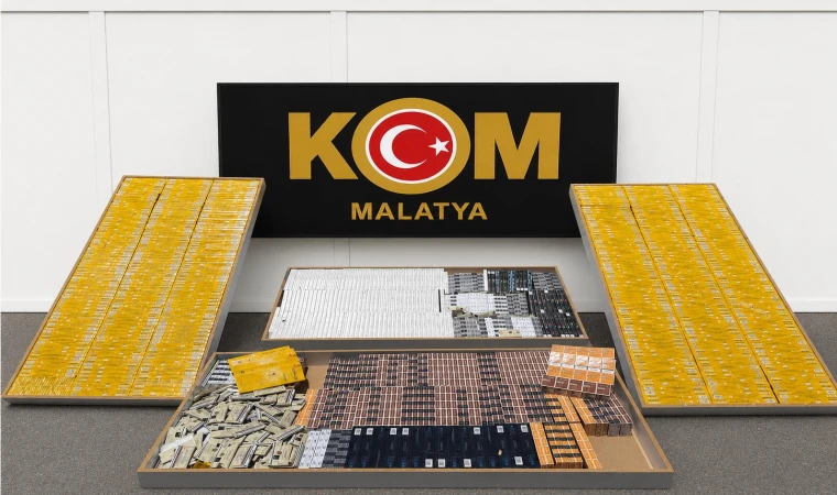Malatya’da Kaçak Sigara Operasyonu!
