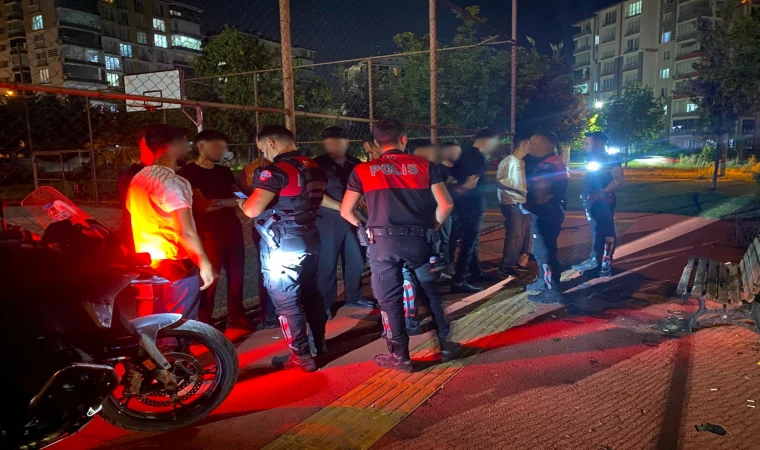 Malatya’da Park ve Bahçelerde Asayiş Uygulaması