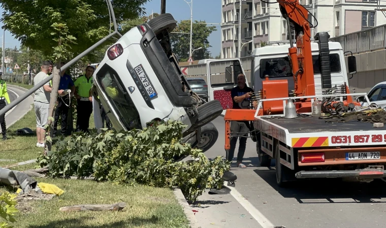 Malatya’da Trafik Kazası 3 Yaralı