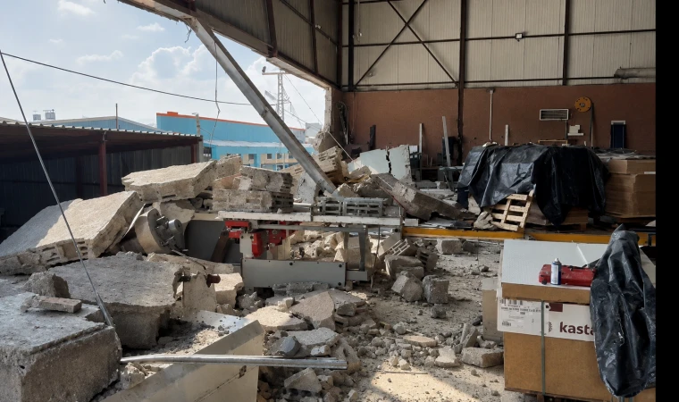 Malatya’da 10 Dakikalık Yağışta 30 Metrelik Duvar Çöktü