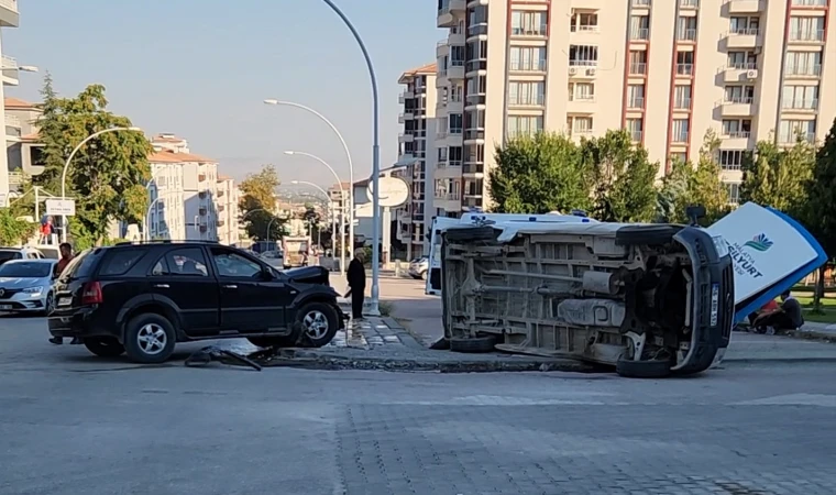 Malatya’da Trafik Kazası; 4 Yaralı
