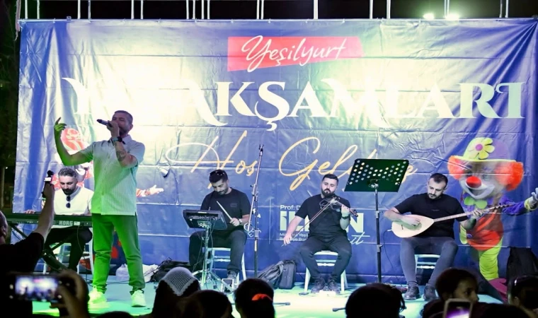 Yeşilyurt’ta Yaz Akşamları Coşkusu