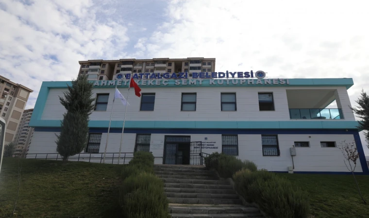 Battalgazi Belediyesinden Öğrencilere Kütüphane Desteği