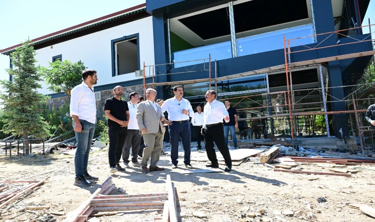 Battalgazi’de Çarşıbaşı Rekreasyon Alanında Sona Doğru