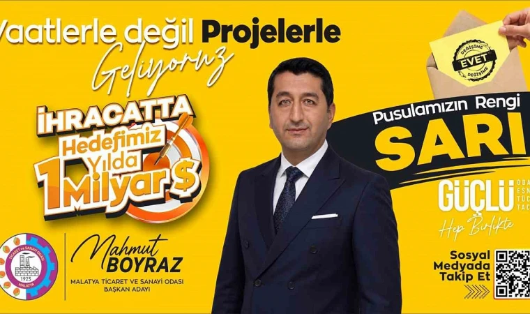 Boyraz, MTSO İçin 6 Vizyoner Projesini Açıkladı