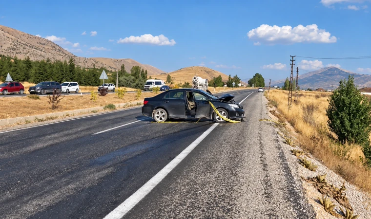 Malatya’da Motosiklet Kazası; 1 Ölü