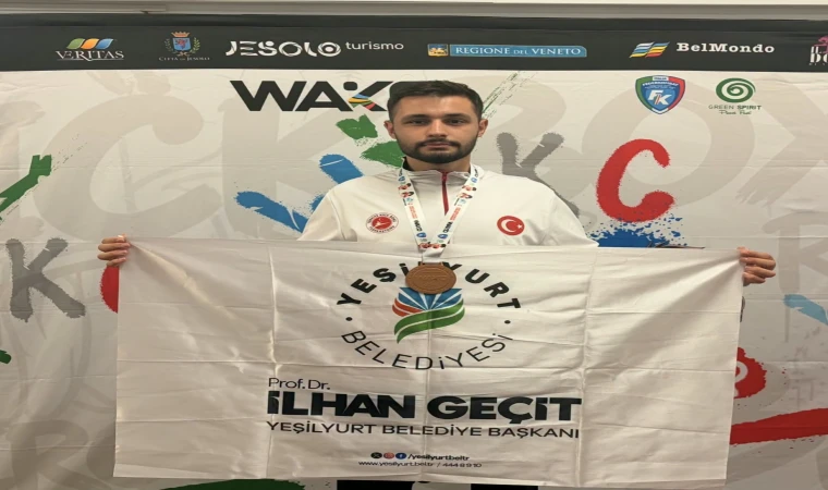 Yeşilyurt Belediyesporlu Sporcu Dünya Üçüncüsü Oldu