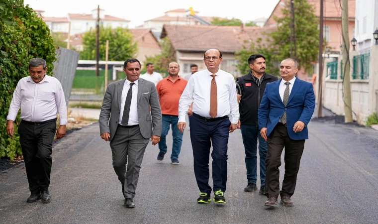 Yeşilyurt’ta Ulaşım Ağı Çalışmaları Hız kesmeden Sürüyor