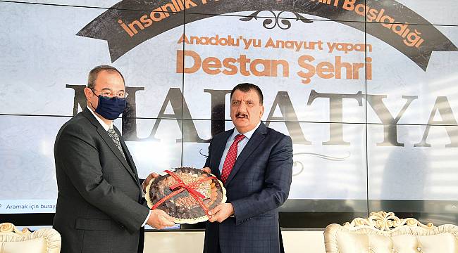 Konukoğlu’dan, Başkan Gürkan’a Ziyaret 