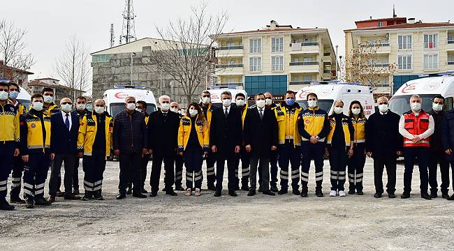Ambulans Anahtar Teslim Töreni Düzenlendi