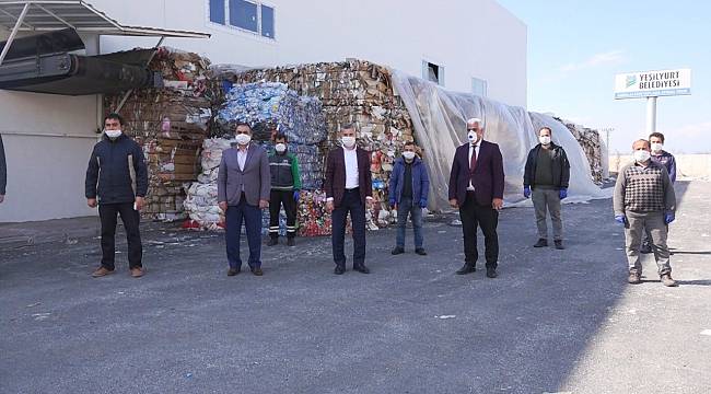 Yeşilyurt'ta 557 Ton Ambalaj Atık Toplandı