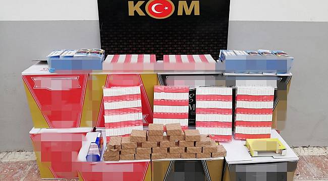 Malatya’da,Kaçak Sigara Operasyonu