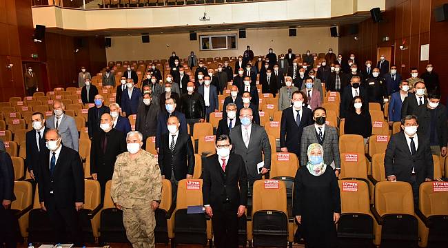 Yeşilyurt’ta,Muhtarlar Toplantısı