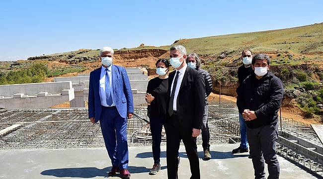 Baruş, Kuzey Kuşak Çevre Yolunu İnceledi