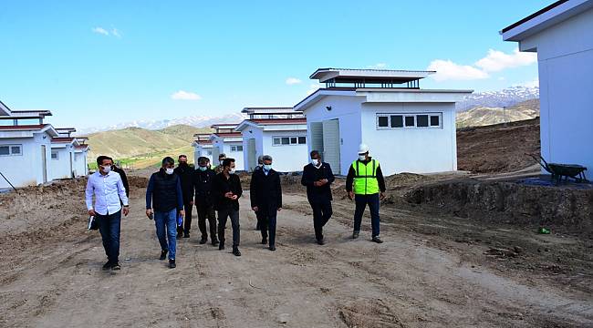 Malatya’da,Deprem Evleri Tamamlanıyor