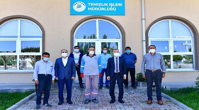 Başkan,Çınar’dan Personel Ziyareti