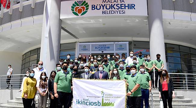 Öğrenciler’den,Başkan Gürkan’a Ziyaret 