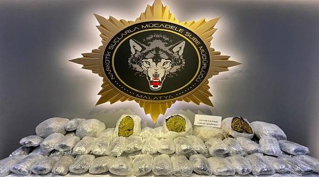 Malatya'da Uyuşturucu Tacirlerine Darbe