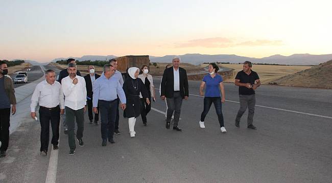 Çalık Kuzey Çevreyolunu İnceledi