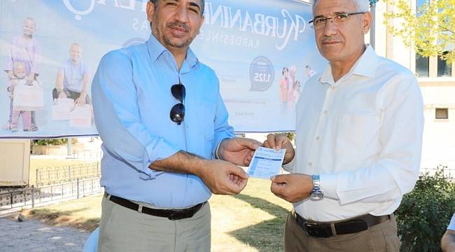 Güder, Kurban Bağışında Bulundu