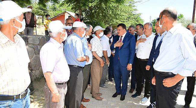 Gürkan'dan Başören Mahallesine Ziyaret
