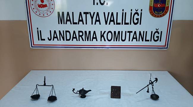 Malatya'da Tarihi Eser Operasyonu